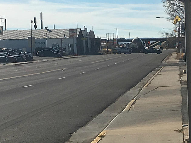 Oversize Load Causes Detour in Laramie