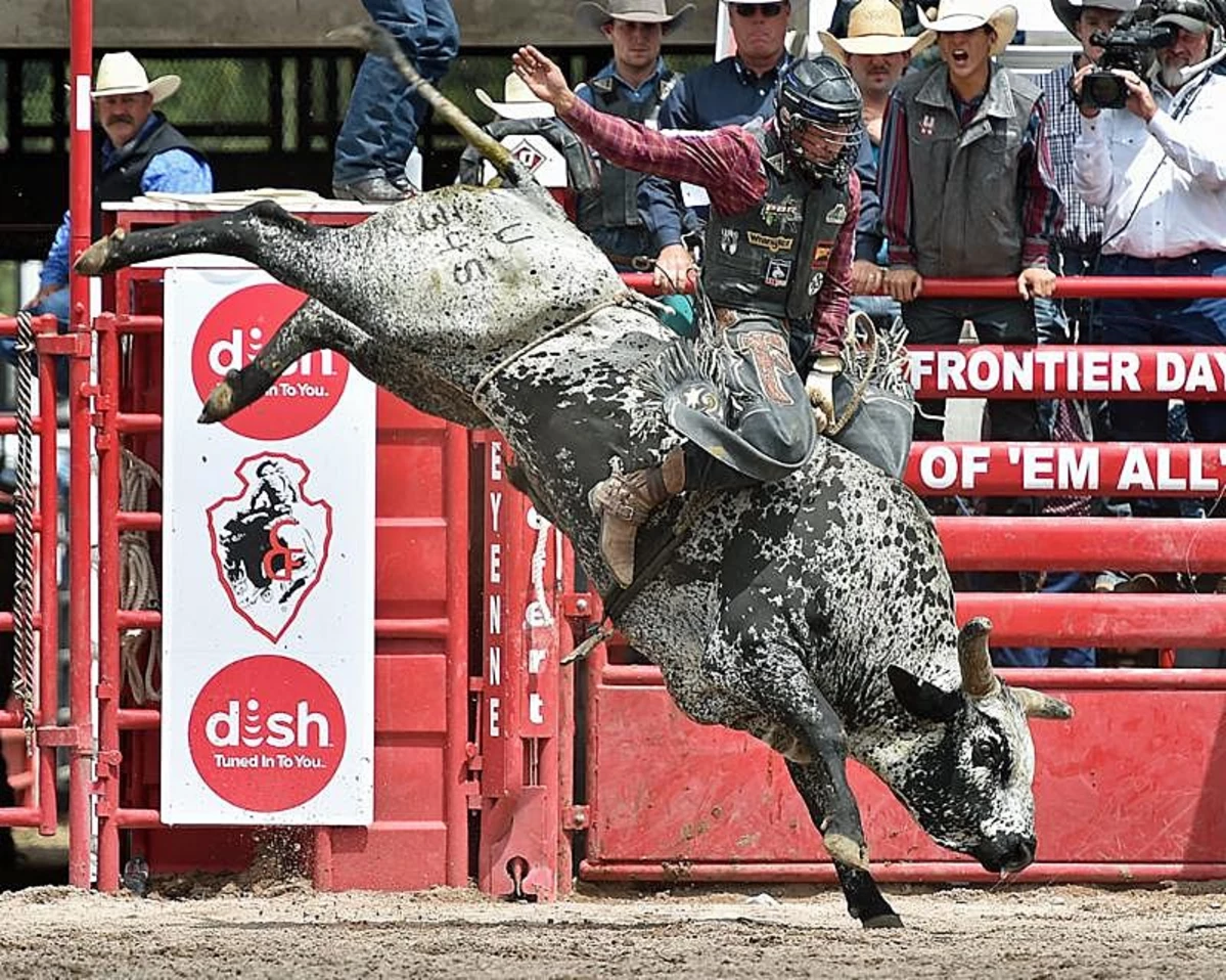 Cheyenne Frontier Days Rodeo Results Monday, July 22