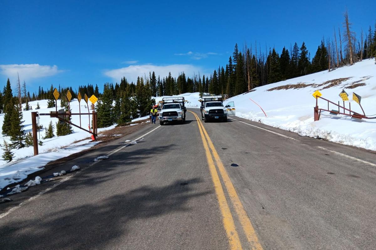Snowy Range Pass Now Open for Summer Travel Snowy Range Pass Now Open for Summer Travel