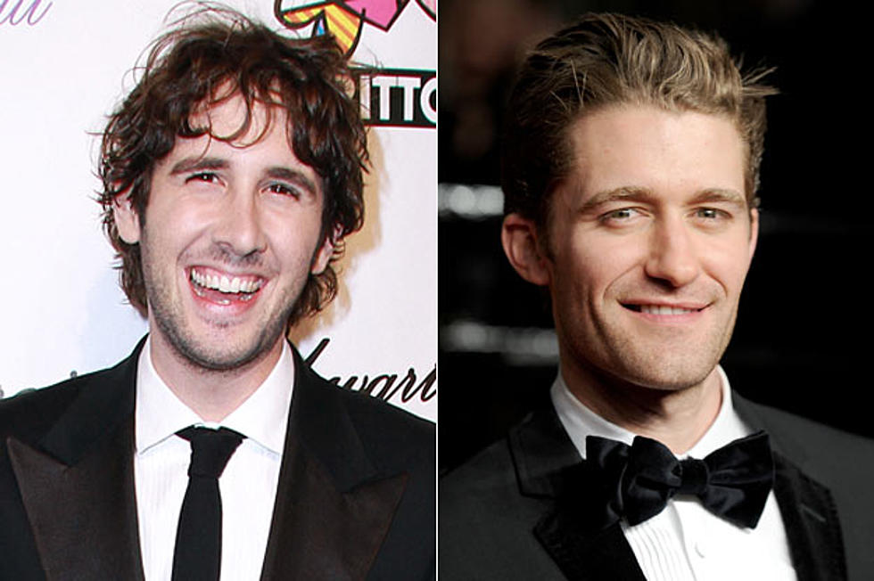 Josh Groban Wants to Have &#8216;Hair-Off&#8217; With &#8216;Glee&#8217; Star Matthew Morrison