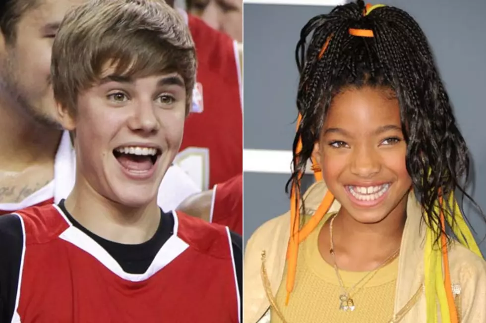 Justin Bieber Plays Onstage Prank on Willow During &#8216;Whip My Hair&#8217; Performance
