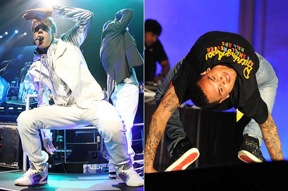 Justin Bieber, Chris Brown Perform &#8216;Look at Me Now&#8217; Together in Sydney