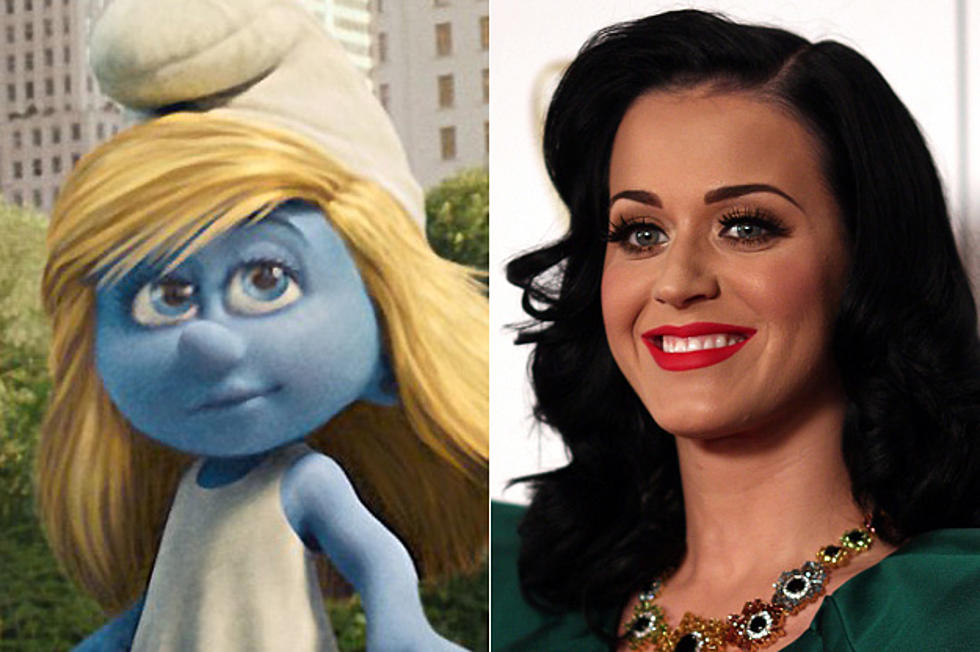 Sneak Peak of Katy Perry as a Smurfette in &#8216;The Smurfs&#8217;
