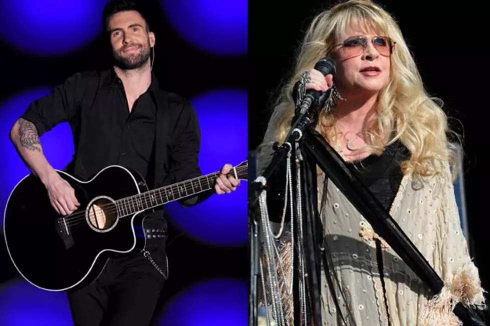 Adam Levine, Stevie Nicks Duet on ‘Leather and Lace’ at Hollywood Bowl