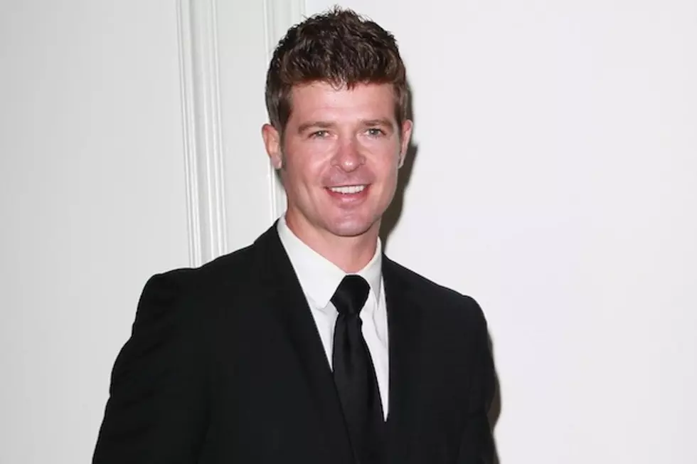 Robin Thicke Working on Fifth LP, Plans to Collaborate With Pharrell