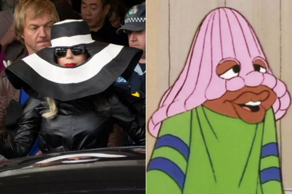 Lady Gaga Channels Dumb Donald With New Black-and-White Hat