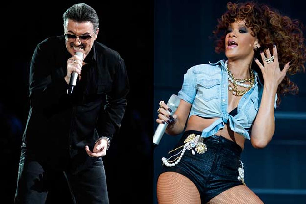 George Michael Performs Live Rendition of Rihanna&#8217;s &#8216;Russian Roulette&#8217;