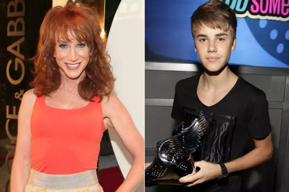 Kathy Griffin Copies Jim Carrey, Releases Video Love Letter to Justin Bieber