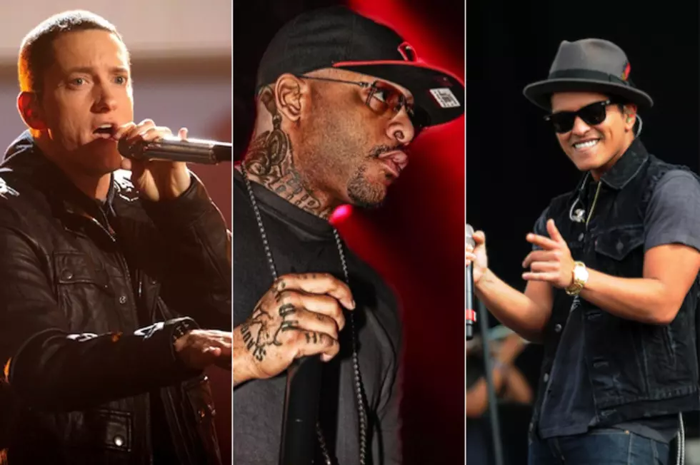 Eminem, Royce da 5&#8217;9&#8243; + Bruno Mars See the Light in New Video for &#8216;Lighters&#8217;