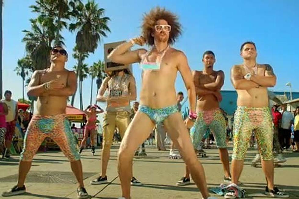 LMFAO Don Speedos and Wiggle It 'Sexy and I Know It' Video