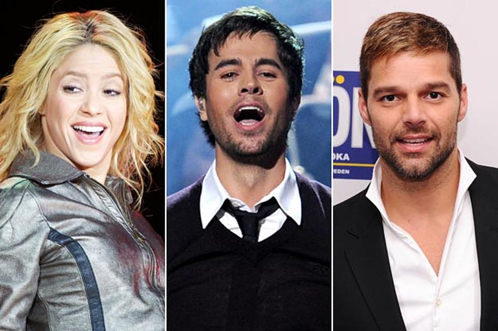 Shakira, Enrique Iglesias, Ricky Martin Up for Top Honors at Latin Grammy  Awards