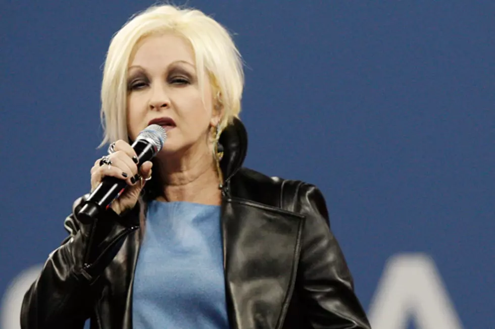 Cyndi Lauper Fumbles Words to National Anthem on 9/11