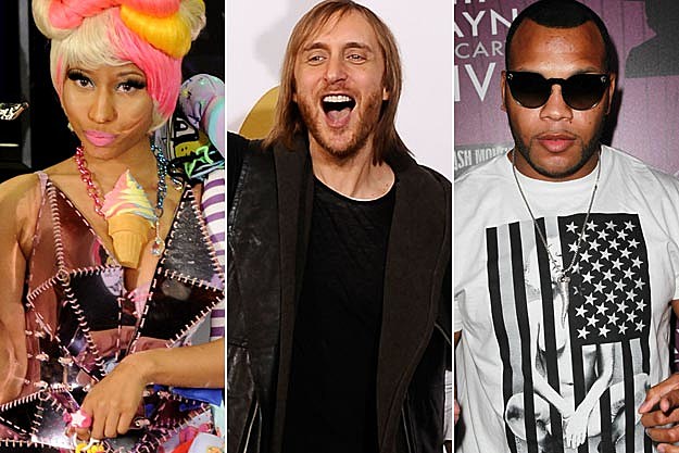 Nicki Minaj, David Guetta + Flo Rida Perform on 'America's Got Talent'