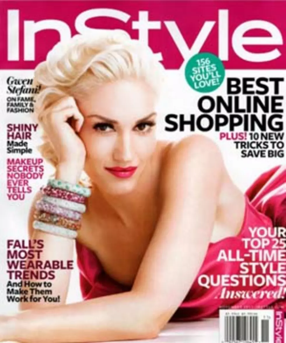 Gwen Stefani Is Pretty in Pink on the November Cover of InStyle