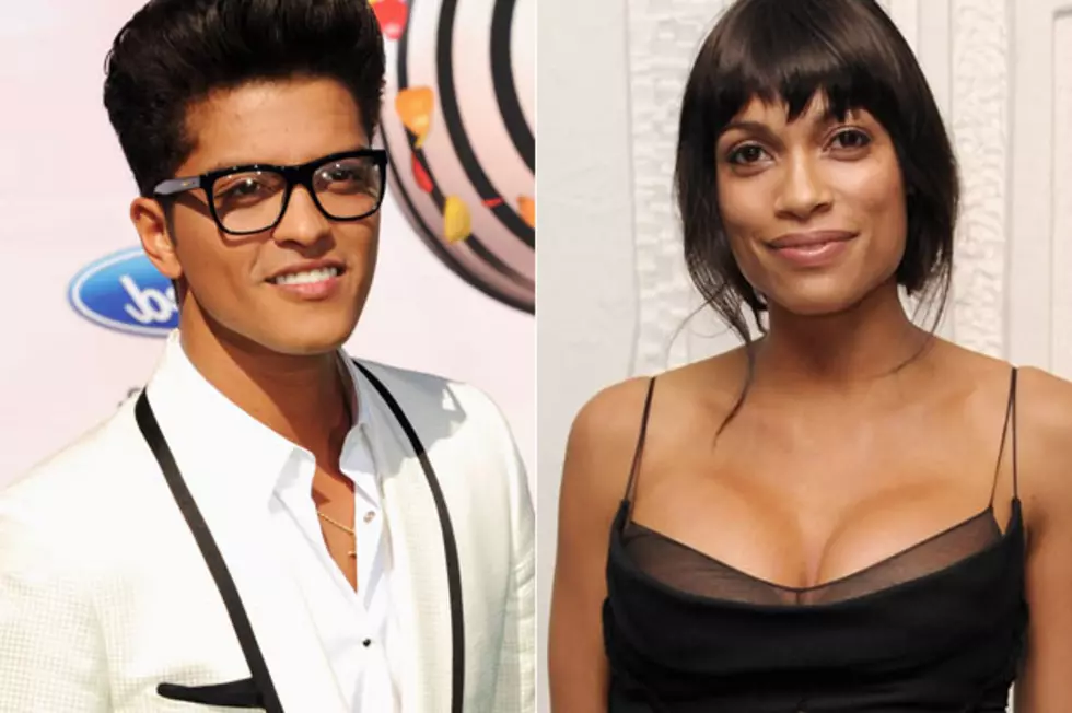 Today&#8217;s Best Tweets: Bruno Mars Wants Rosario Dawson to Be His Date to the EMAs