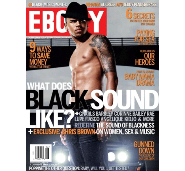 Chris Brown Ebony Cover