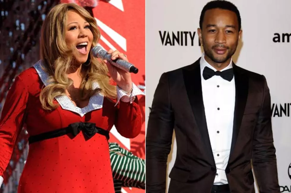 Mariah Carey Teases Christmas Collab With John Legend