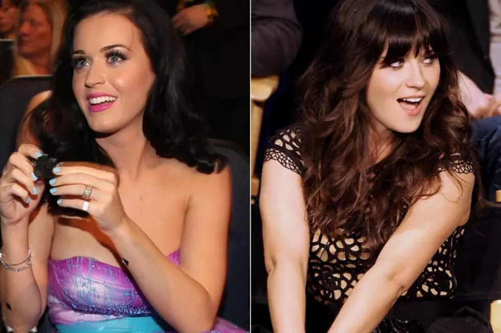 Katy Perry + Zooey Deschanel &#8211; Celeb Look-Alikes