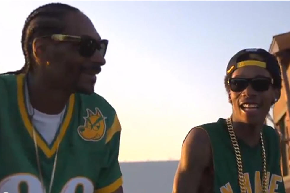 Wiz Khalifa and Snoop Dogg Pal Around in Behind-the-Scenes Video