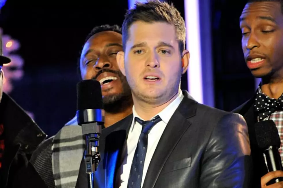 Michael Buble Performs Christmas Classics at Rockefeller Center Tree Lighting