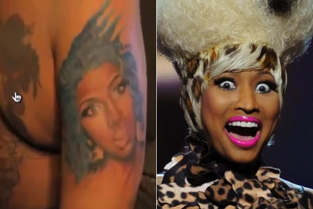 Rapper removes last Nicki Minaj tattoo  Pulse Ghana