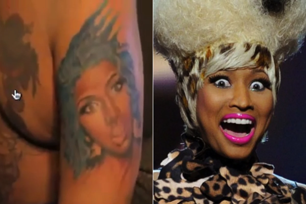 1. Nicki Minaj's Famous Chinese Dragon Tattoo - wide 4