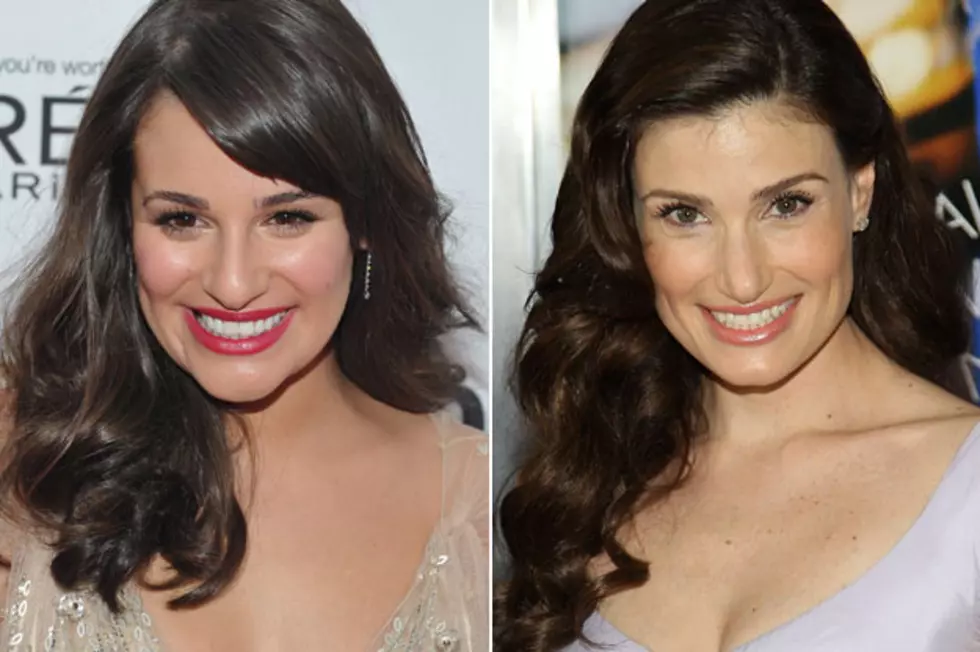 Lea Michele + Idina Menzel &#8211; Celeb Look-Alikes