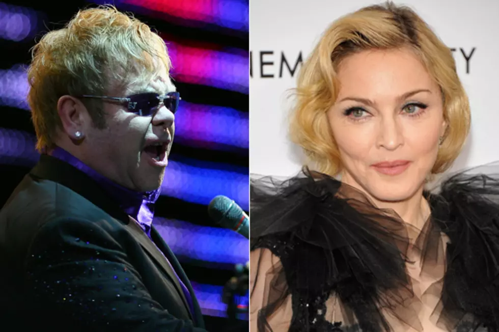 Elton John Gives Madonna Super Bowl Performance Advice