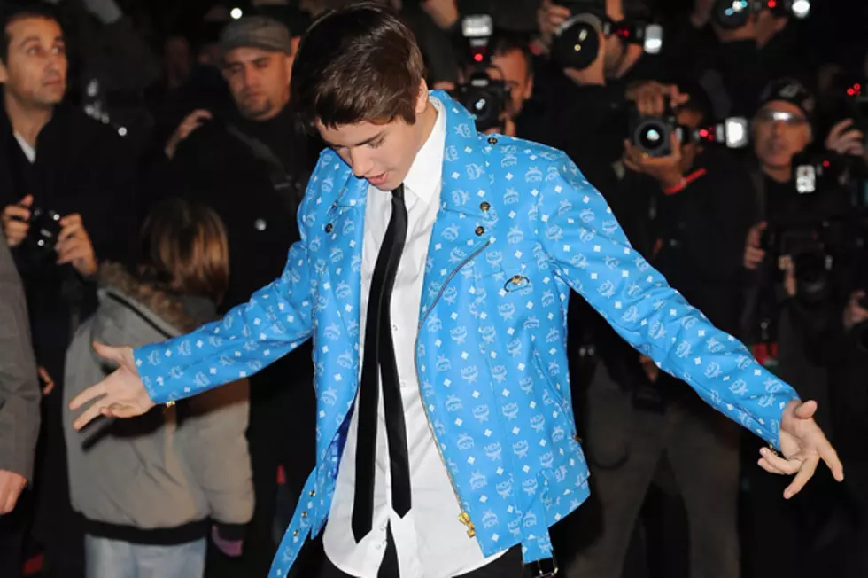 Justin Bieber Comes Out &#8230; of the Bathroom