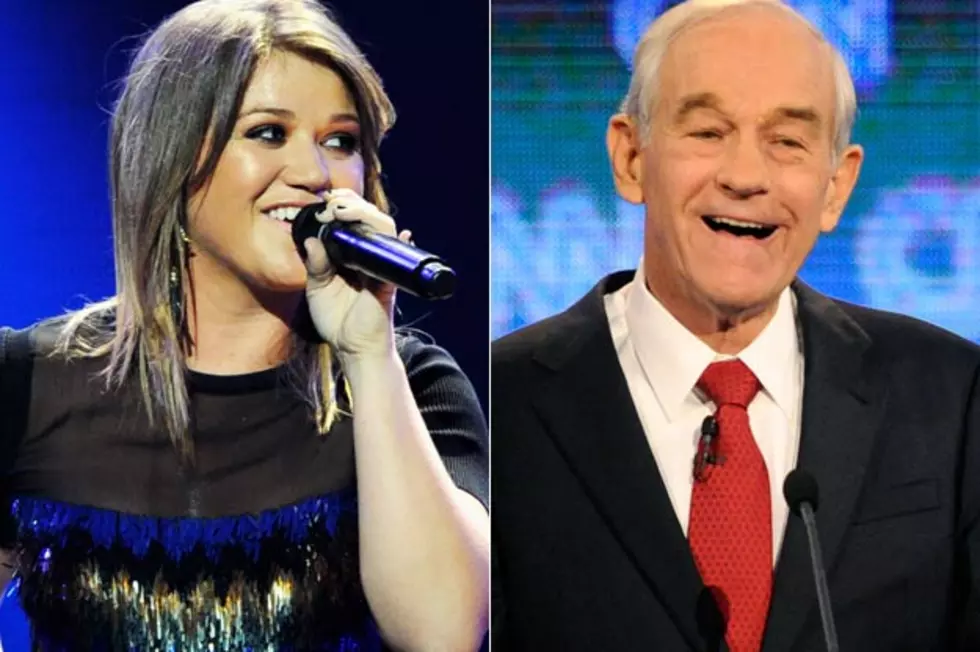 Kelly Clarkson Endorsement Acknowledged by Ron Paul
