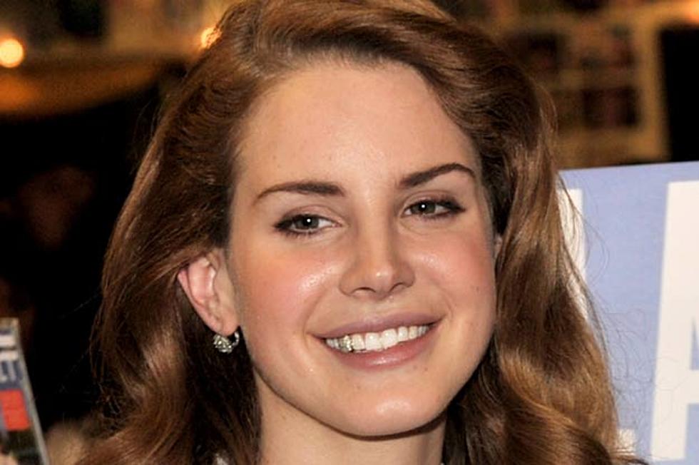 Lana Del Rey Flashes Golden Grill