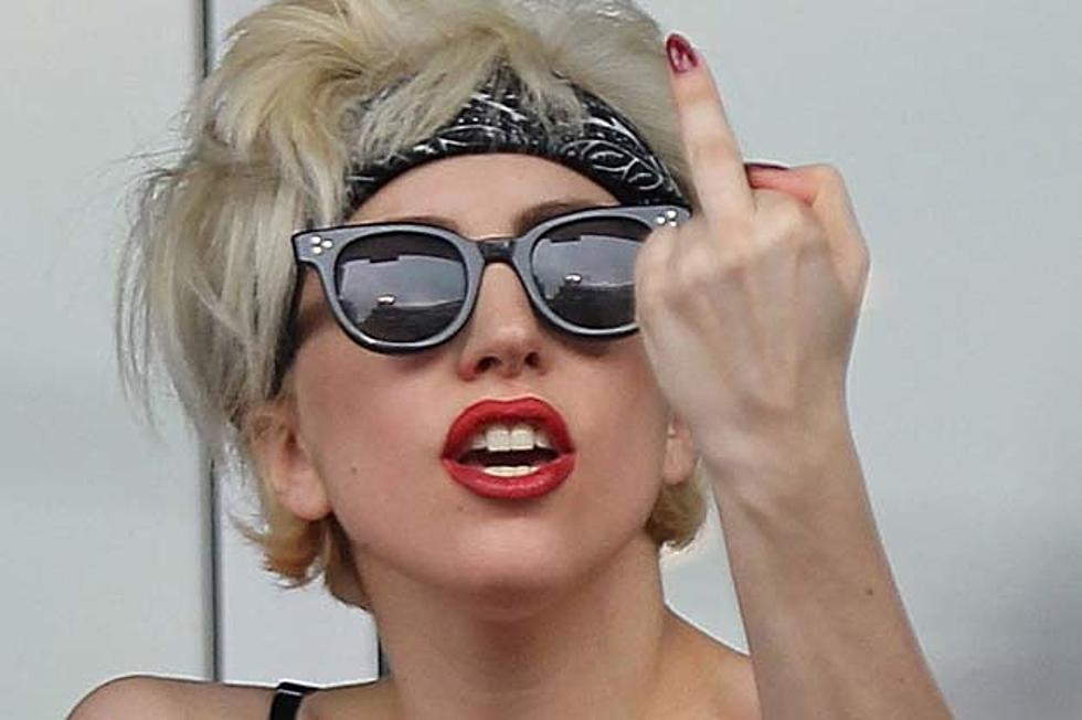 Lady Gaga Got Scolded by Dad Over 2010 Finger Gesture