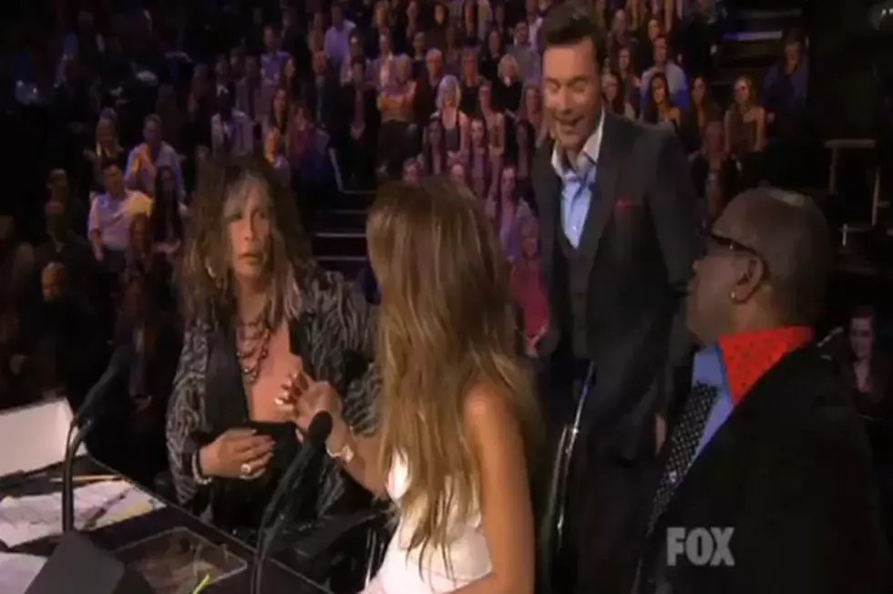 Steven Tyler Makes Fun of Jennifer Lopez’s Nip Slip on ‘American Idol’