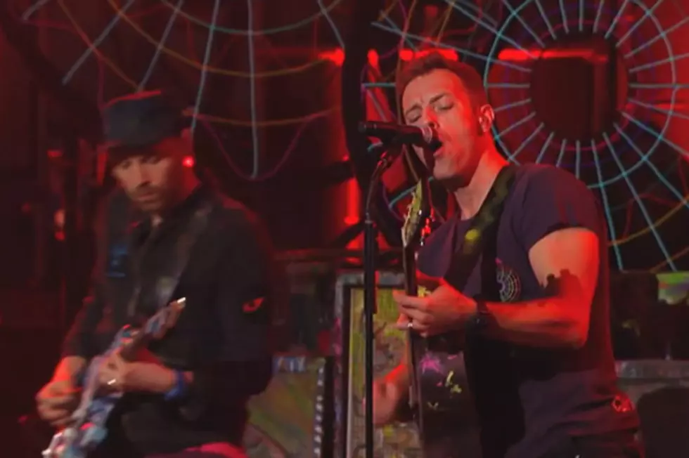 Watch Coldplay Perform &#8216;Paradise&#8217; + &#8216;Charlie Brown&#8217; on &#8216;Jimmy Kimmel Live!&#8217;