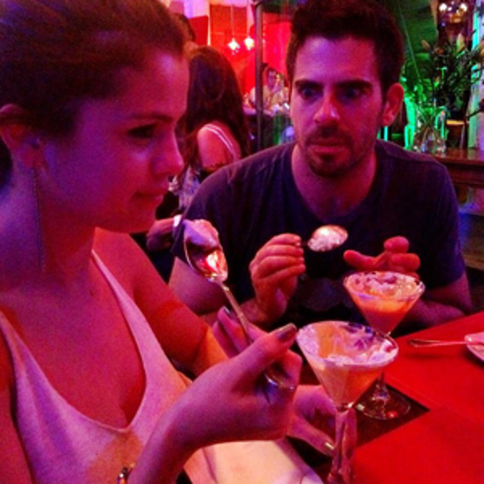 Selena Gomez Indulges in Ice Cream With &#8230; Eli Roth?!