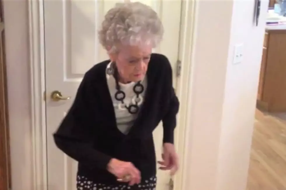 90-Year-Old Grandma Dances to Whitney Houston