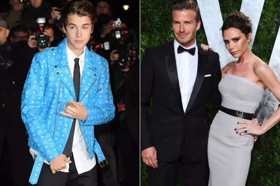 Justin Bieber Hangs With the Beckhams