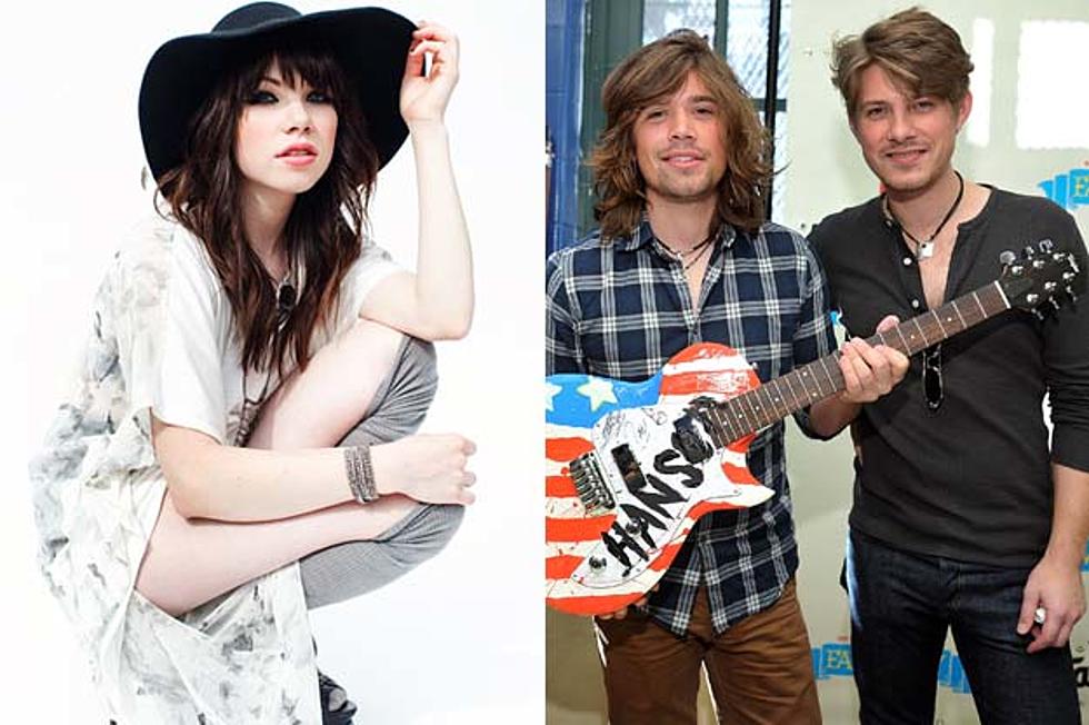 Carly Rae Jepsen Throws Back Whiskey With Hanson Brothers