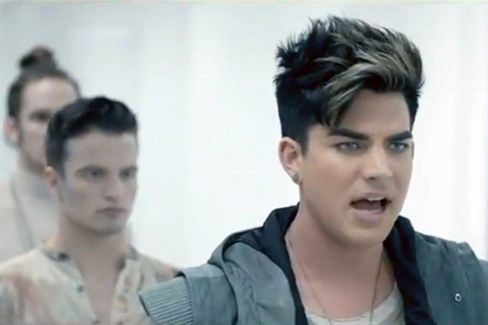 Adam Lambert Leads Futuristic Rebellion in 'Never Close Our Eyes' Video