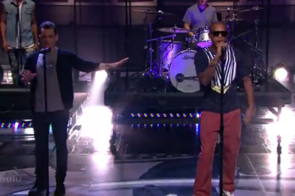 B.o.B + O.A.R. Perform 'Champions' on 'Tonight Show With Jay Leno'