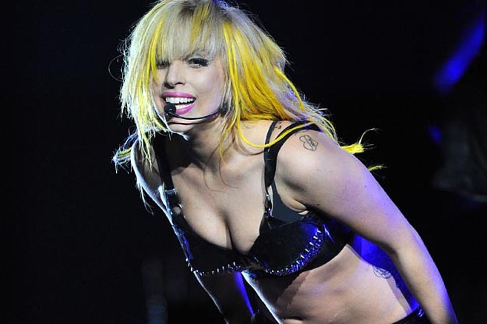Lady Gaga Brings Machine Gun Onstage While Performing in Milan