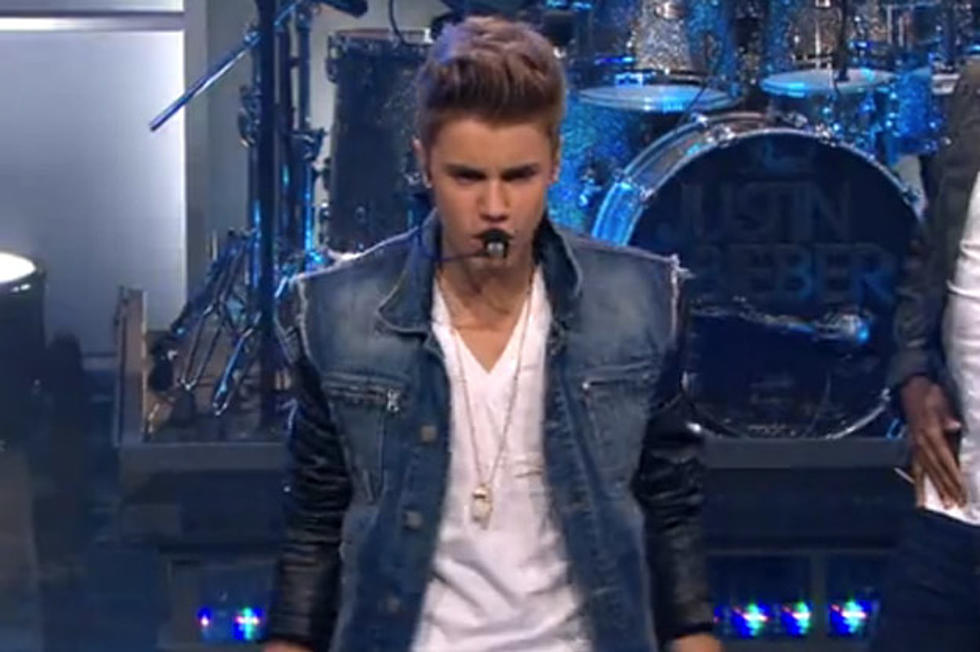 Justin Bieber Gets Swaggy on &#8216;Leno&#8217; With &#8216;Boyfriend&#8217; Performance
