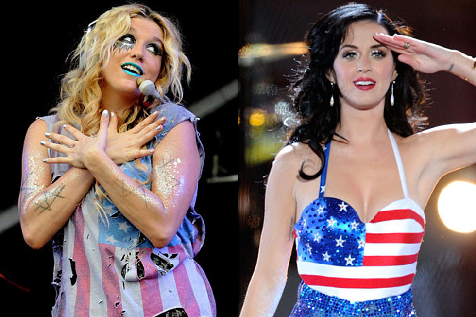 Kesha vs. Katy Perry: Who Looks Better in Patriotic Garb? &#8211; Readers Poll