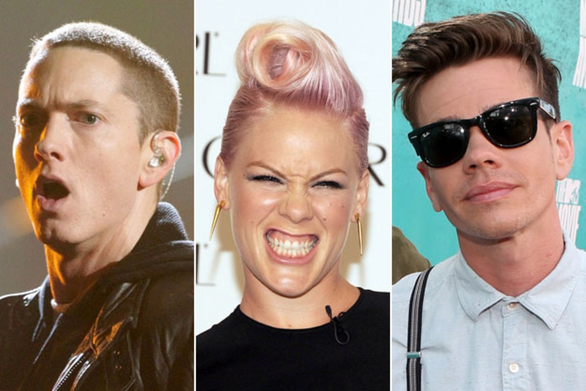 Pink Em Pink Has Eminem, Nate Ruess of fun. Featured on ‘The Truth About Love’