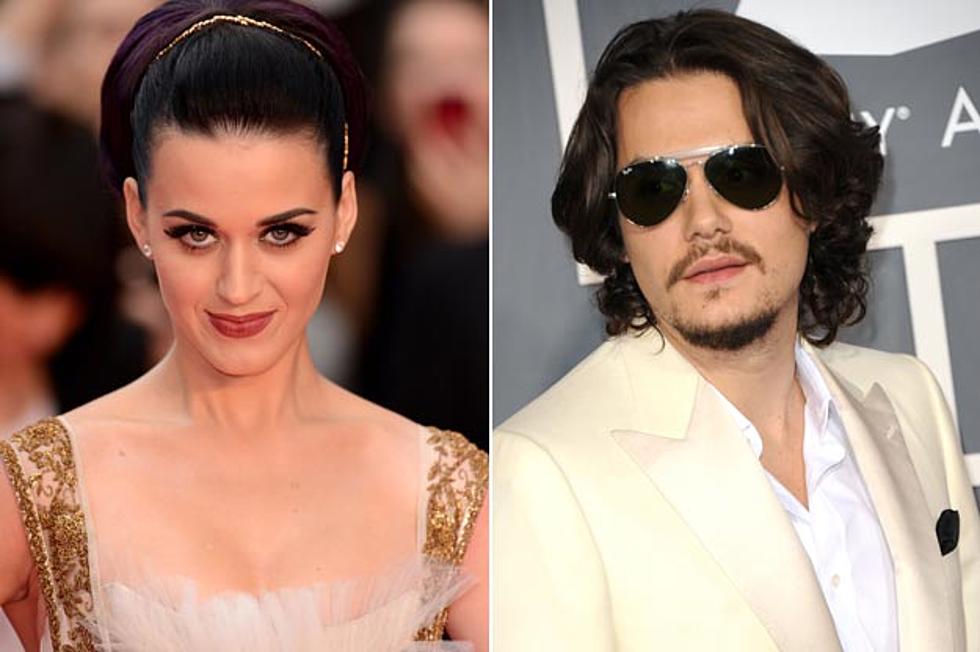 Katy Perry + John Mayer Spotted Canoodling in Pool