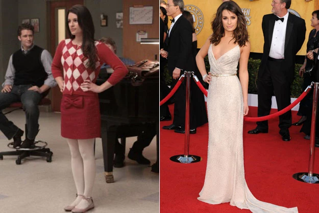 Lea Michele Is Much More Fashionable Than Rachel Berry on Glee