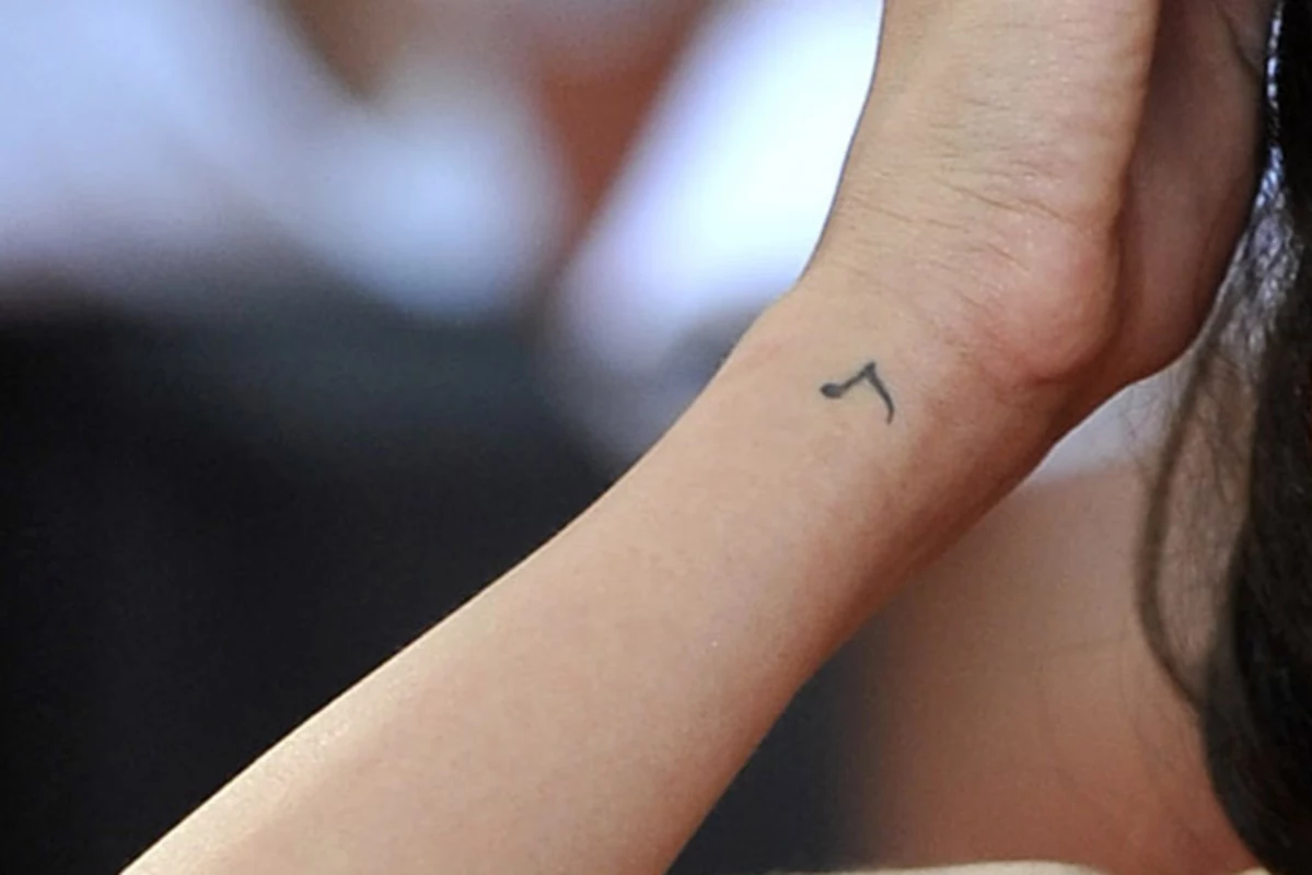Татуировка Селены Гомес на руке