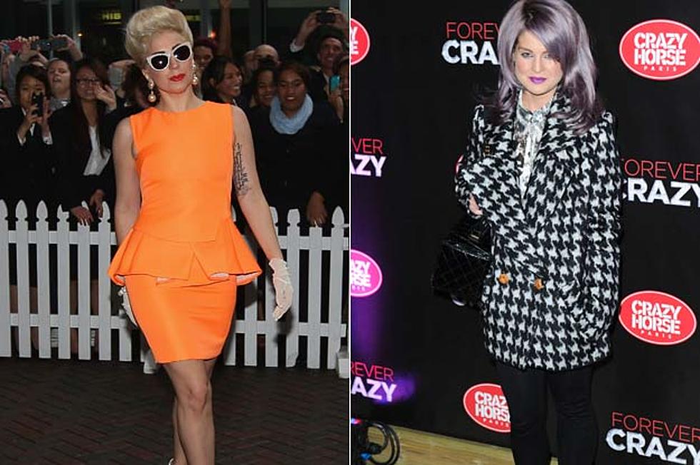 Lady Gaga Is Ghostly + Tattered In London as Kelly Osbourne Rejects Cake Peace Offering [PHOTOS]