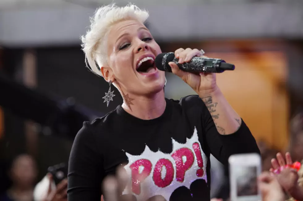 Pink Performs on &#8216;TODAY,&#8217; Chats About Insecurities + Miley Cyrus Haircut
