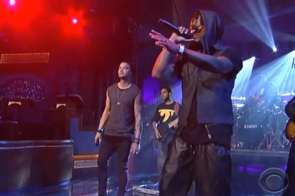 Lupe Fiasco + Guy Sebastian Perform &#8216;Battle Scars&#8217; on &#8216;Letterman&#8217;